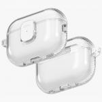 Carcasa UNIQ Glase Pro compatibila cu Apple AirPods Pro 3, Transparent 4 - lerato.ro