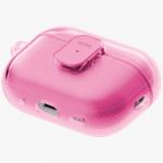 Carcasa UNIQ Glase Pro compatibila cu Apple AirPods Pro 3, Roz 6 - lerato.ro