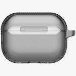 Carcasa UNIQ Glase Pro compatibila cu Apple AirPods Pro 3, Gri 5 - lerato.ro