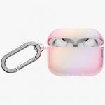 Carcasa UNIQ Iridescia Hang compatibila cu Apple AirPods Pro 3, Pink 3 - lerato.ro