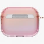 Carcasa UNIQ Iridescia Hang compatibila cu Apple AirPods Pro 3, Pink 6 - lerato.ro