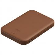 Baterie externa UNIQ Lyden Lexa cu MagSafe, 5000mAh, 20W, USB-C, Caramel