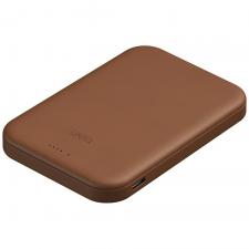 Baterie externa UNIQ Lyden Lexa cu MagSafe, 5000mAh, 20W, USB-C, Caramel