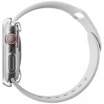 Carcasa Uniq Garde compatibila cu Apple Watch 4/5/6/SE/SE2/SE3 40mm, Clear 3 - lerato.ro