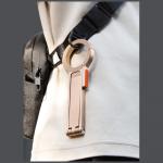 Stand birou UNIQ Arcus TriPod, Pliabil, Compatibil MagSafe, Champagne 5 - lerato.ro