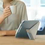 Husa UNIQ Camden compatibila cu iPad Air 4 2020, 10.9 inch, Roz 9 - lerato.ro