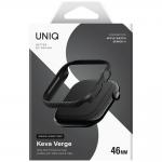 Carcasa UNIQ Keva Verge compatibila cu Apple Watch 10 / 11 46mm, Negru 3 - lerato.ro