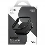 Carcasa UNIQ Keva Verge compatibila cu Apple Watch 10 / 11 42mm, Negru 3 - lerato.ro