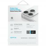 Protectie camera foto UNIQ Optix Aeroshield, Kit montare inclus, compatibil cu iPhone 17 Pro Max, Transparent 9 - lerato.ro