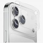 Protectie camera foto UNIQ Optix Aeroshield, Kit montare inclus, compatibil cu iPhone 17 Pro, Transparent 2 - lerato.ro