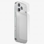 Set protectie camera foto si panou spate UNIQ Optix Aeroshield Plus, Kit montare inclus, compatibil cu iPhone 17 Pro, Transparent 2 - lerato.ro