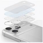 Set protectie camera foto si panou spate UNIQ Optix Aeroshield Plus, Kit montare inclus, compatibil cu iPhone 17 Pro, Transparent 5 - lerato.ro