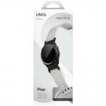 Curea din silicon UNIQ Fluo x Smart-Fit, 22mm, compatibila cu ceasuri Garmin, Gri 7 - lerato.ro