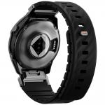 Curea din silicon UNIQ Fluo x Smart-Fit, 26mm, compatibila cu ceasuri Garmin, Negru 4 - lerato.ro