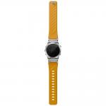 Curea universala din silicon UNIQ Fluo x Smart-Fit, 22mm, Portocaliu 6 - lerato.ro