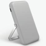Baterie externa portabila UNIQ Hoveo, 5000mAh, PD 20W, Incarcare Wireless 15W, USB-C, Gri 2 - lerato.ro