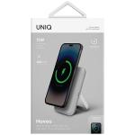 Baterie externa portabila UNIQ Hoveo, 5000mAh, PD 20W, Incarcare Wireless 15W, USB-C, Gri 7 - lerato.ro