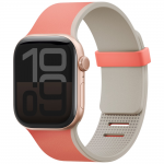Curea Uniq Revix IV compatibila cu Apple Watch 49/46/45/44mm, Roz / Bej 2 - lerato.ro