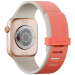 Curea Uniq Revix IV compatibila cu Apple Watch 49/46/45/44mm, Roz / Bej 3 - lerato.ro