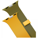 Curea Uniq Revix IV compatibila cu Apple Watch 49/46/45/44mm, Galben / Verde 4 - lerato.ro