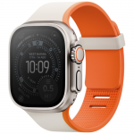 Curea Uniq Revix IV compatibila cu Apple Watch 49/46/45/44mm, Gri / Portocaliu 2 - lerato.ro