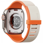 Curea Uniq Revix IV compatibila cu Apple Watch 49/46/45/44mm, Gri / Portocaliu 3 - lerato.ro