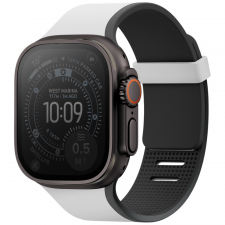 Curea Uniq Revix IV compatibila cu Apple Watch 49/46/45/44mm, Gri / Negru