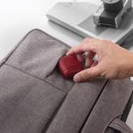 Husa din piele naturala UNIQ Terra compatibila cu Apple AirPods 1/2, Rosu 5 - lerato.ro