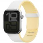 Curea din silicon Uniq Revix IV Premium compatibila cu Apple Watch 42/41/40 mm, Roz 2 - lerato.ro
