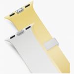 Curea din silicon Uniq Revix IV Premium compatibila cu Apple Watch 42/41/40 mm, Roz 4 - lerato.ro