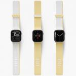 Curea din silicon Uniq Revix IV Premium compatibila cu Apple Watch 42/41/40 mm, Roz 5 - lerato.ro