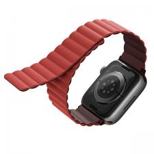 Accesorii Smartwatch, Curea din silicon UNIQ Revix compatibila cu Apple Watch 38/40/41mm, Maro / Coral, lerato.ro