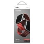 Curea din silicon UNIQ Revix compatibila cu Apple Watch 38/40/41mm, Maro / Coral 9 - lerato.ro