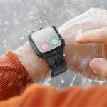 Carcasa UNIQ Nautic compatibila cu Apple Watch 4/5/6/SE, 44mm, Waterproof, Rosu 6 - lerato.ro