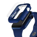 Carcasa UNIQ Nautic compatibila cu Apple Watch 4/5/6/SE, 44mm, Waterproof, Albastru 3 - lerato.ro