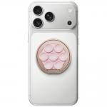 Suport universal telefon magnetic UNIQ Coehl Luna cu oglinda și ventuza, Roz 4 - lerato.ro