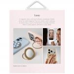 Suport universal telefon magnetic UNIQ Coehl Luna cu oglinda și ventuza, Roz 10 - lerato.ro