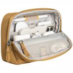 Organizator multifunctional pentru accesorii UNIQ Denver Tech Kit, Capacitate 2.5L, Poliester, Galben 4 - lerato.ro