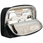 Organizator multifunctional pentru accesorii UNIQ Denver Tech Kit, Capacitate 2.5L, Poliester, Negru 4 - lerato.ro