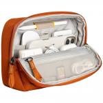Organizator multifunctional pentru accesorii UNIQ Denver Tech Kit, Capacitate 2.5L, Poliester, Portocaliu 4 - lerato.ro