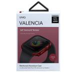 Curea UNIQ Valencia compatibila cu Apple Watch 4/5/6/SE 40mm, Crimson Red 3 - lerato.ro