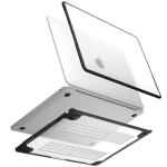 Carcasa laptop UNIQ Venture compatibila cu Macbook Air 13 inch 2018-2022, Negru 3 - lerato.ro