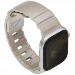 Curea din silicon Uniq Alton compatibila cu Apple Watch 42/41/40 mm, Gri 3 - lerato.ro