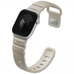 Curea din silicon Uniq Alton compatibila cu Apple Watch 42/41/40 mm, Gri 5 - lerato.ro