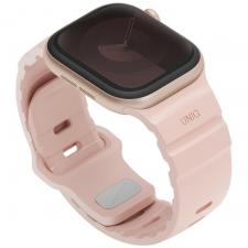 Accesorii Apple Watch 11 42 mm, Curea din silicon Uniq Alton compatibila cu Apple Watch 42/41/40 mm, Roz, lerato.ro