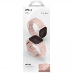 Curea din silicon Uniq Alton compatibila cu Apple Watch 42/41/40 mm, Roz 6 - lerato.ro