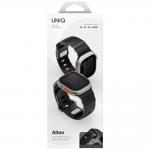 Curea din silicon Uniq Alton compatibila cu Apple Watch 49/46/45/44mm, Negru 6 - lerato.ro