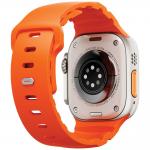 Curea din silicon Uniq Alton compatibila cu Apple Watch 49/46/45/44mm, Portocaliu 4 - lerato.ro