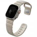 Curea din silicon Uniq Alton compatibila cu Apple Watch 49/46/45/44mm, Gri 5 - lerato.ro