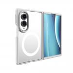 Carcasa UNIQ Veren AF cu MagSafe compatibila cu Samsung Galaxy Z Fold 8, Alb 3 - lerato.ro